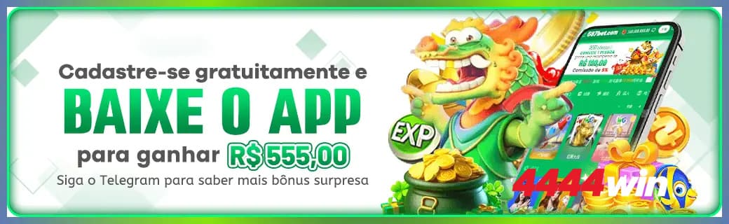 4444WIN bet — painel ao vivo com cotações dinâmicas
