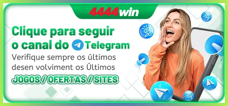 4444WIN bônus — painel de promoções no aplicativo