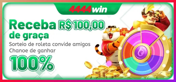 4444WIN plataforma — saque cashout PIX com comprovante